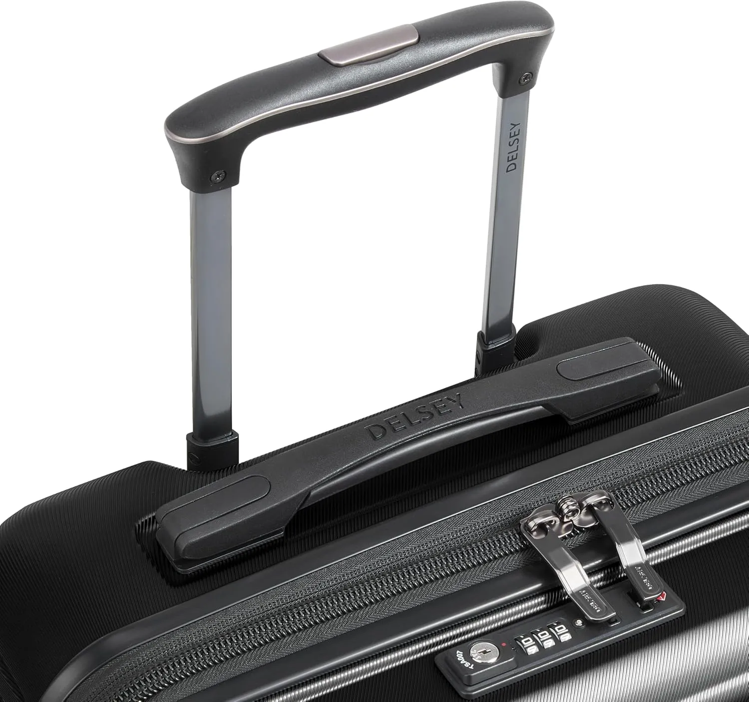 DELSEY Paris Cruise 3.0 Hardside Underseater Carry On Luggage with 2 Wheels, Black