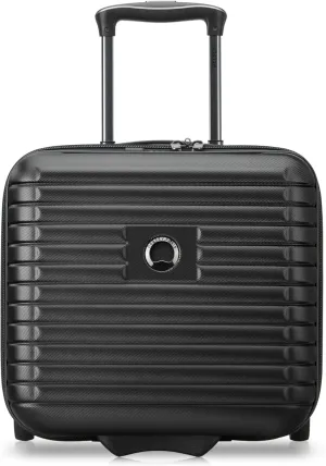 DELSEY Paris Cruise 3.0 Hardside Underseater Carry On Luggage with 2 Wheels, Black