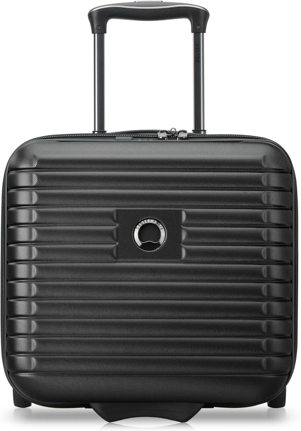 DELSEY Paris Cruise 3.0 Hardside Underseater Carry On Luggage with 2 Wheels, Black