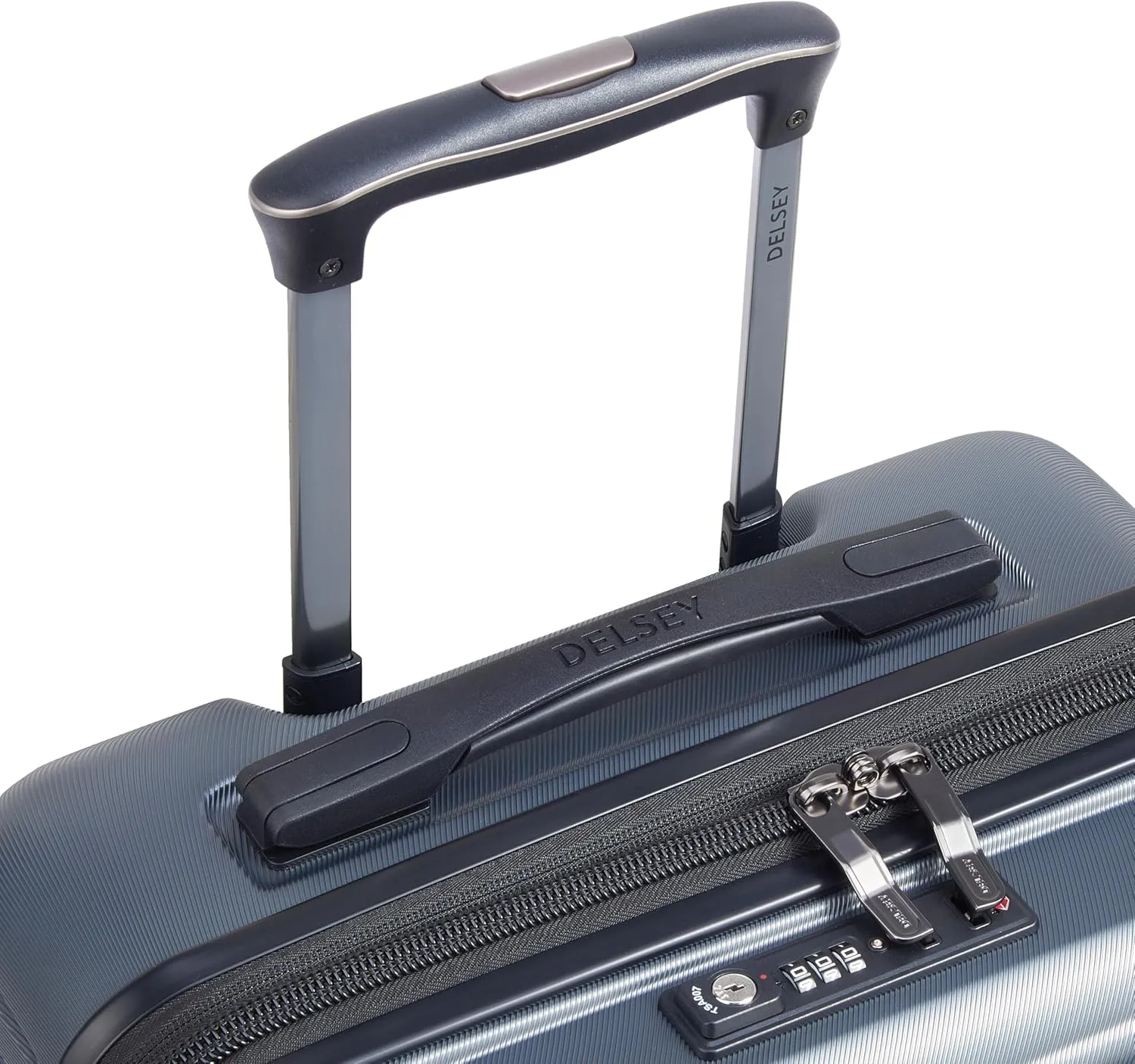 DELSEY Paris Cruise 3.0 Hardside Underseater Carry On Luggage with 2 Wheels, Graphite