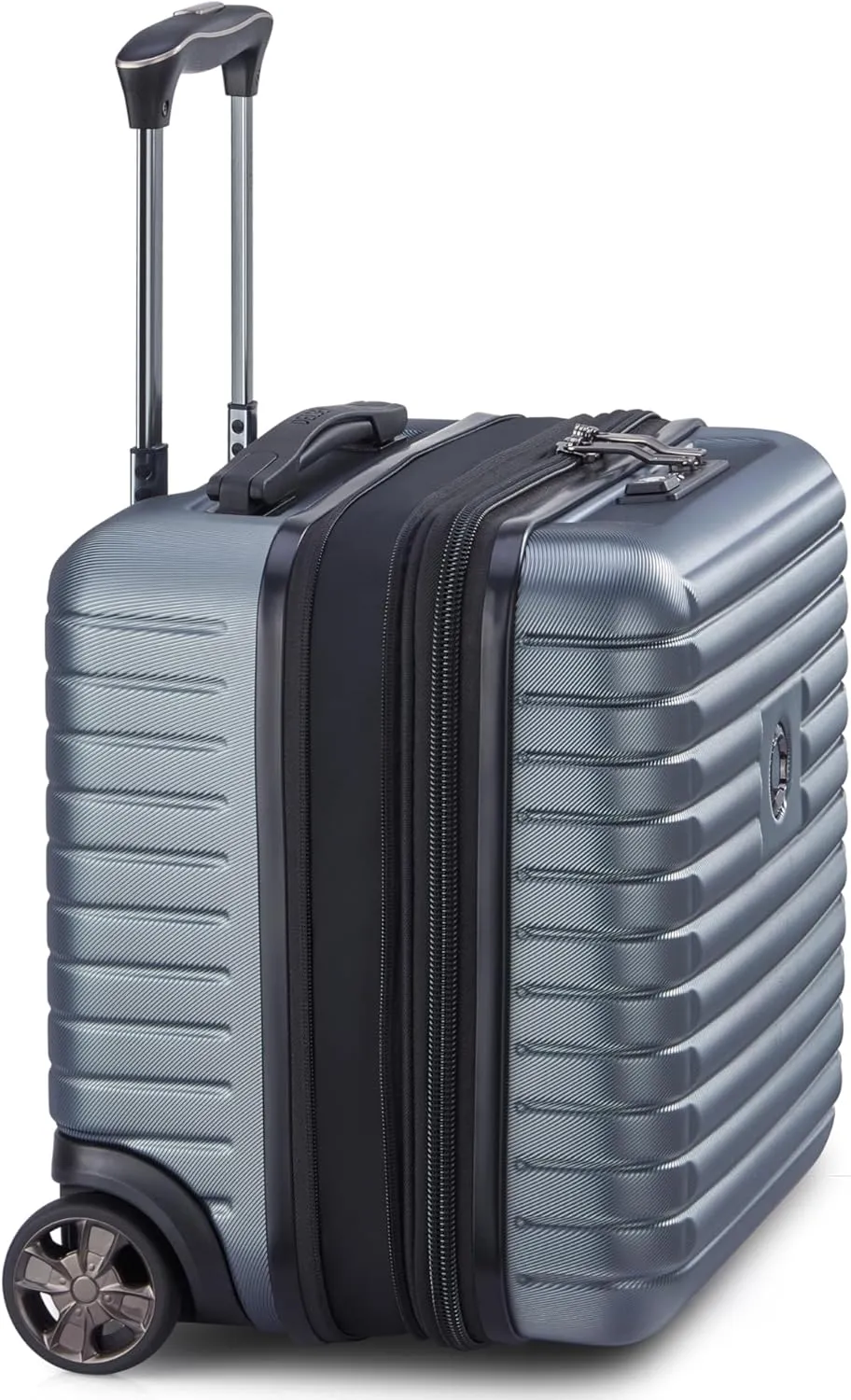 DELSEY Paris Cruise 3.0 Hardside Underseater Carry On Luggage with 2 Wheels, Graphite