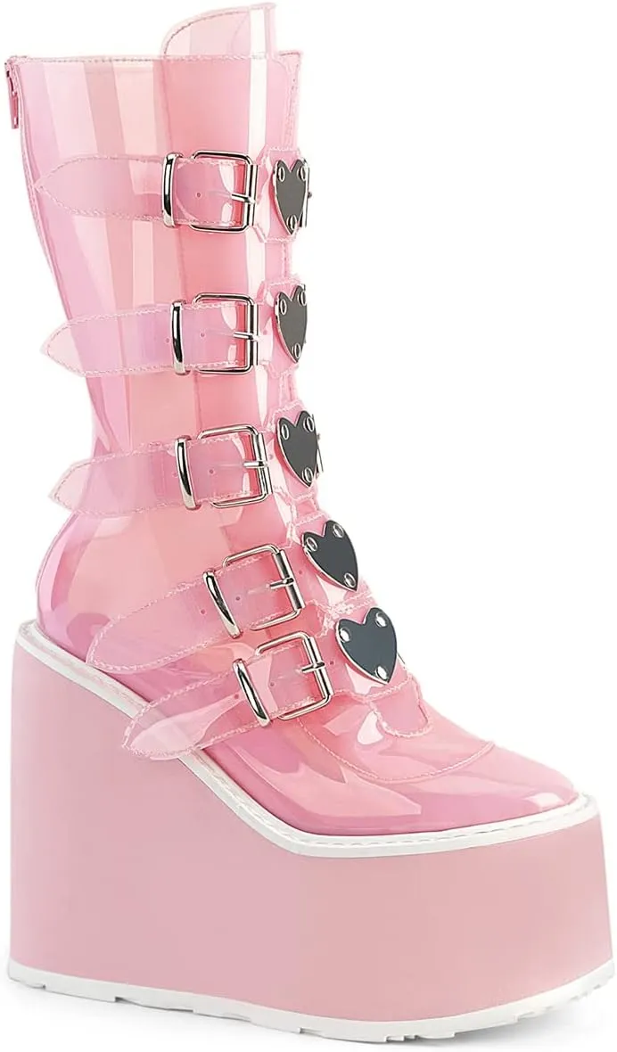 Demonia Women's Swing-230C Knee-high Boots