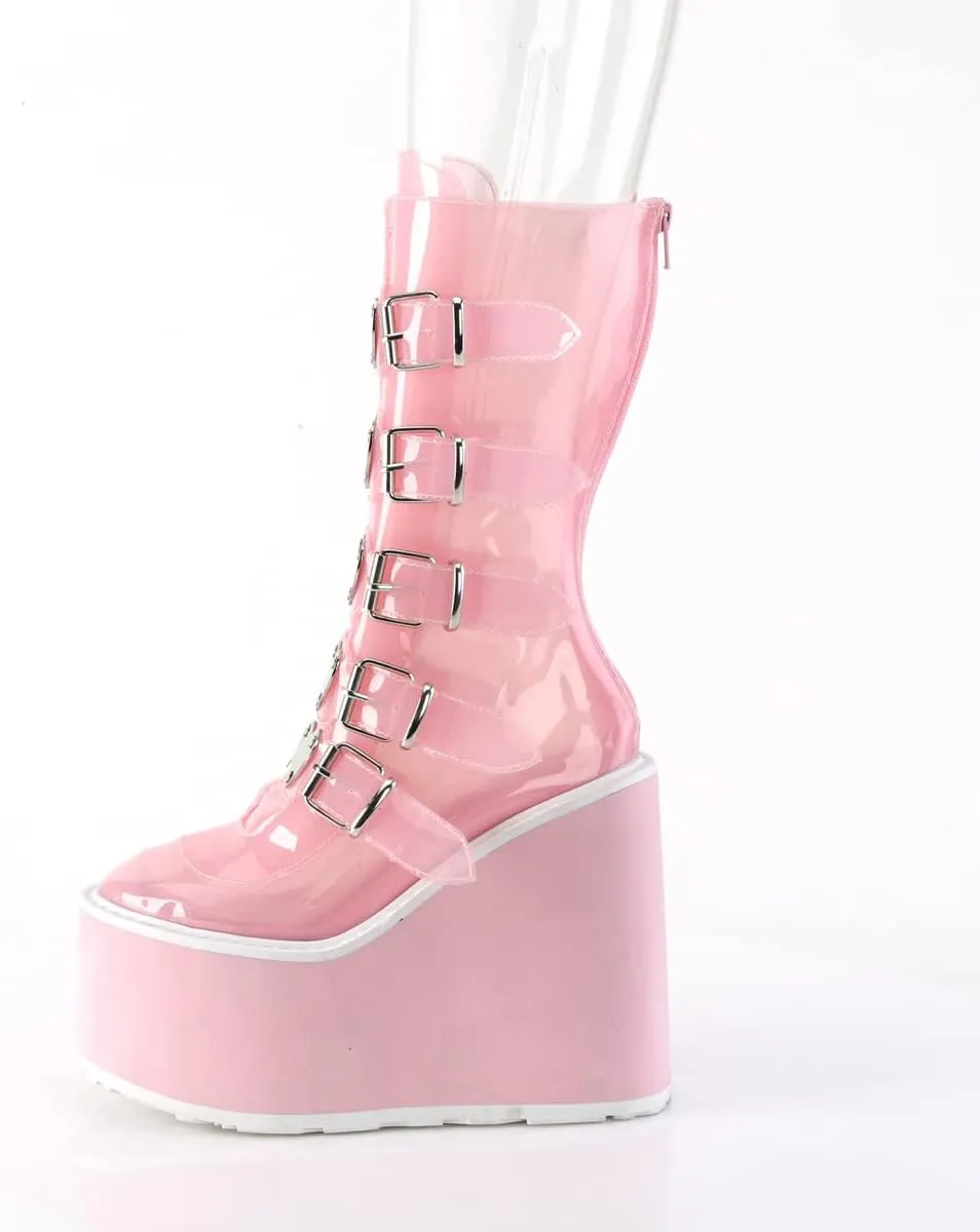 Demonia Women's Swing-230C Knee-high Boots