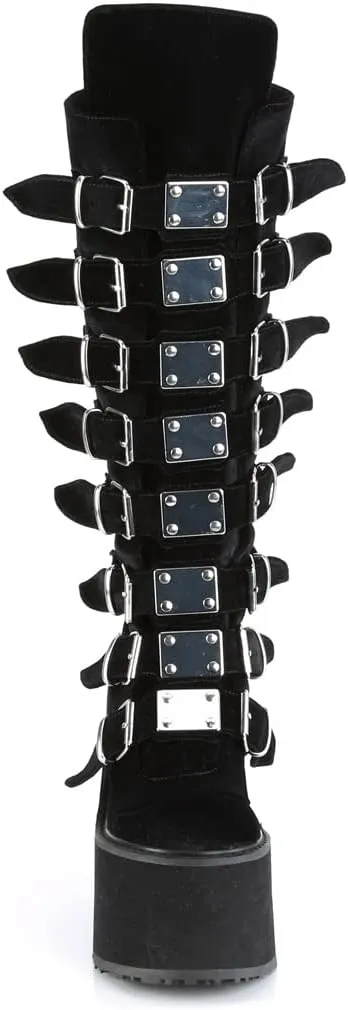 Demonia Women's Swing-815 Knee-High Boots