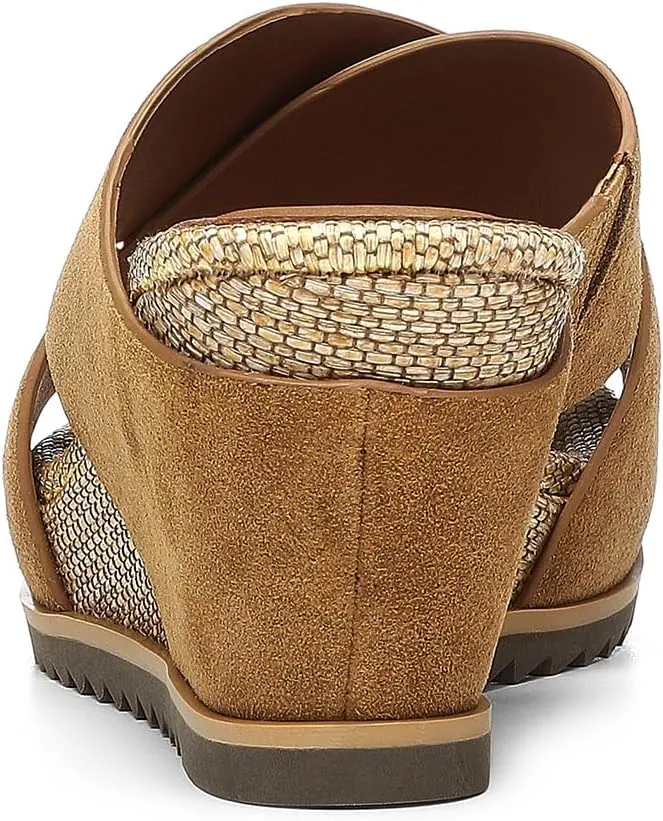 Donald Pliner Women's SISU Wedge Sandals, Comfortable Sandals, Women’s Sandals, Platform Sandals, 2.5-Inch Heel, Heeled Sandal, Toe-Ring Sandal