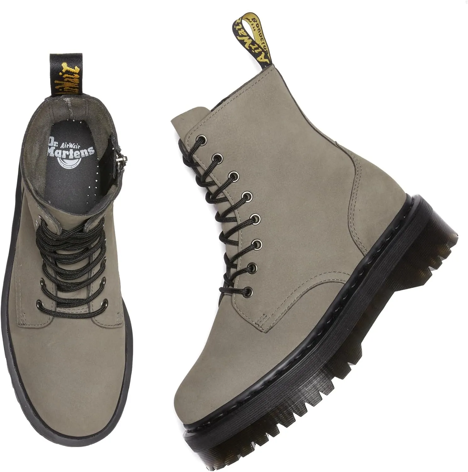Dr. Martens, Jadon 8-Eye Leather Platform Boot for Men and Women