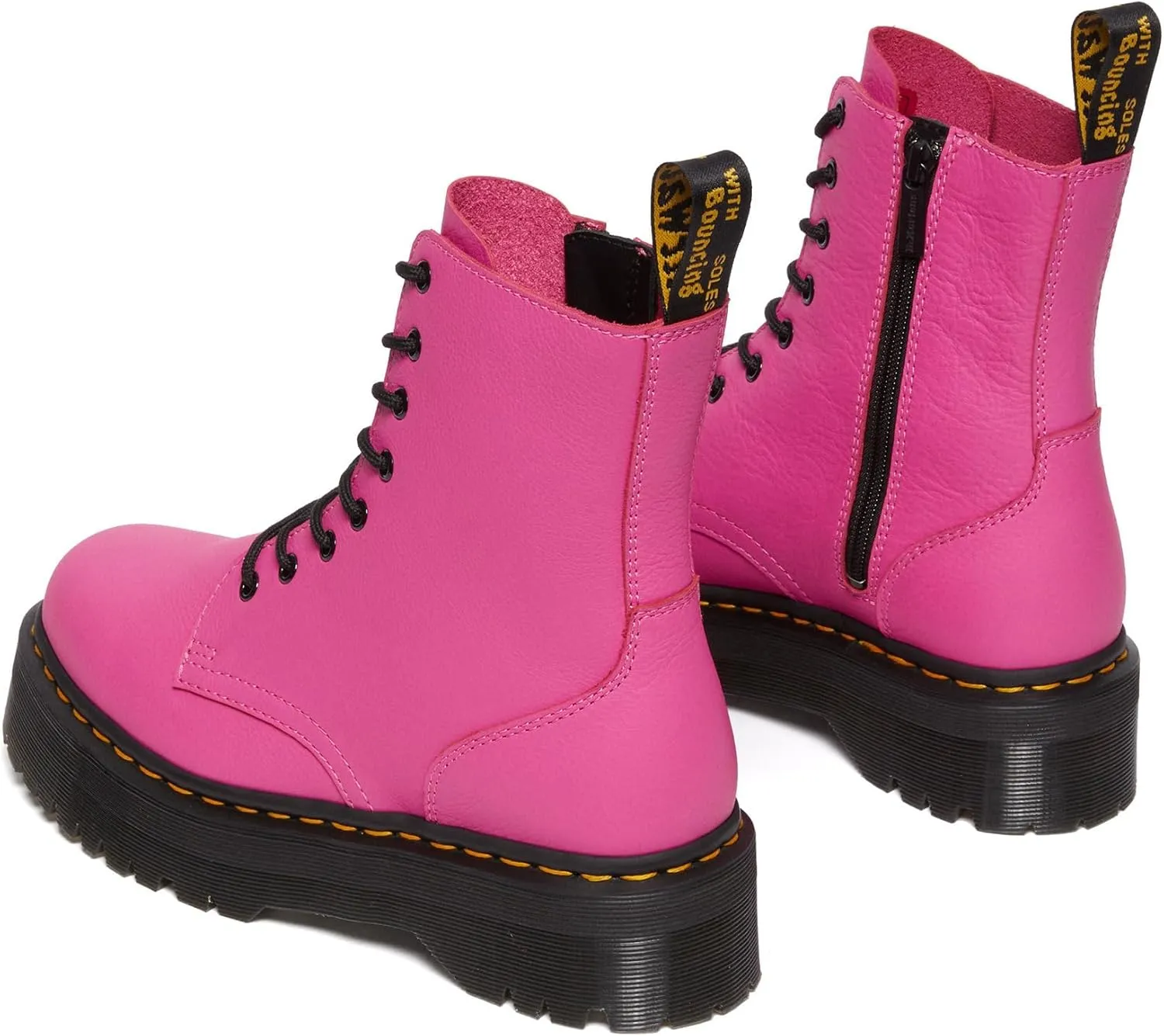 Dr. Martens, Jadon 8-Eye Leather Platform Boot for Men and Women