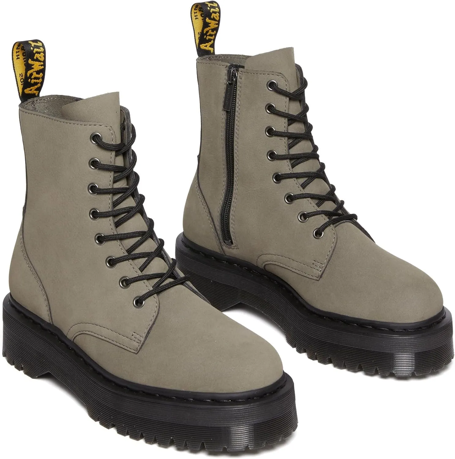 Dr. Martens, Jadon 8-Eye Leather Platform Boot for Men and Women