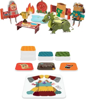 Dragon Trainer Playset   Story Starters Bundle: Curious Kingdom Buildable STEM Toys for Kids 3  (Plastic-Free)