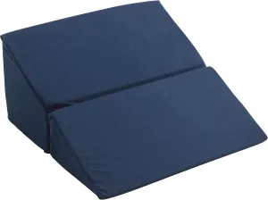 Drive Medical Folding Bed Wedge 7" Height, Foam Pillow for Sleep Apnea, Sleeping Comfort, Relaxing, Acid Reflux, Heartburn, Back Pain Relief