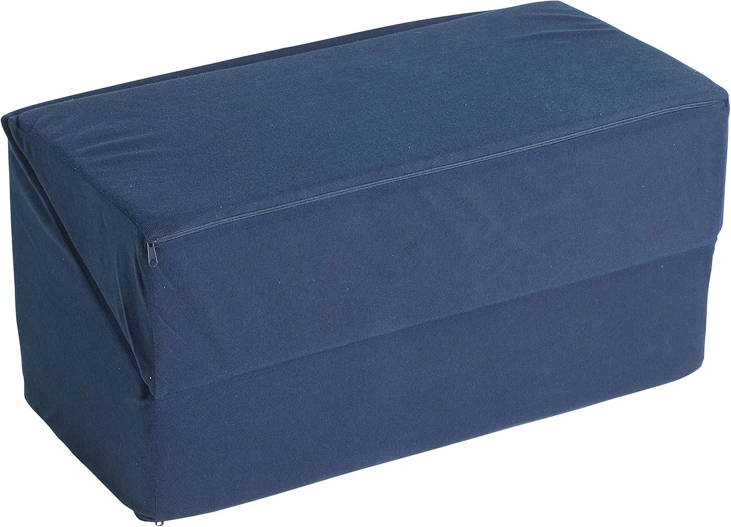 Drive Medical Folding Bed Wedge 7" Height, Foam Pillow for Sleep Apnea, Sleeping Comfort, Relaxing, Acid Reflux, Heartburn, Back Pain Relief