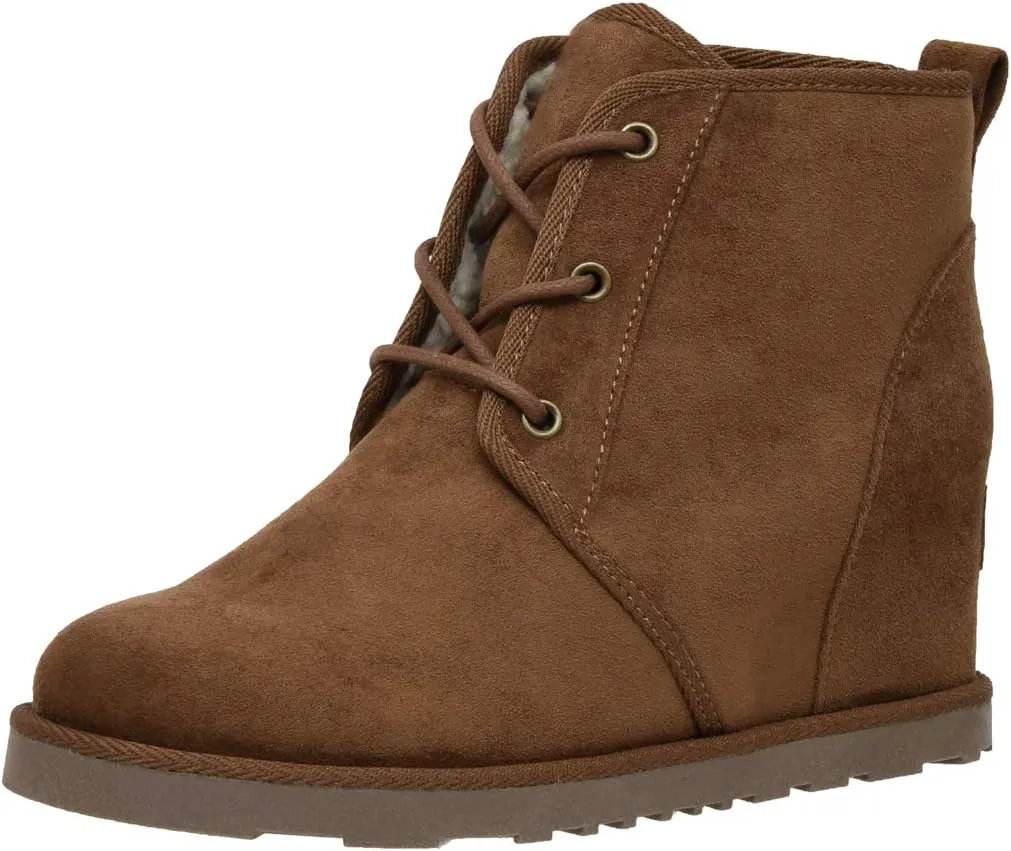 Dunes Women's Kim hidden wedge boot  Memory Foam & Wide Widths available