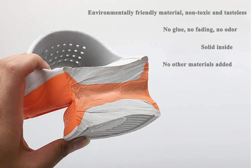 EASYANT Men Shower Pool Sandals Fast Dry Anti Slip EVA Soft Slippers Shoes