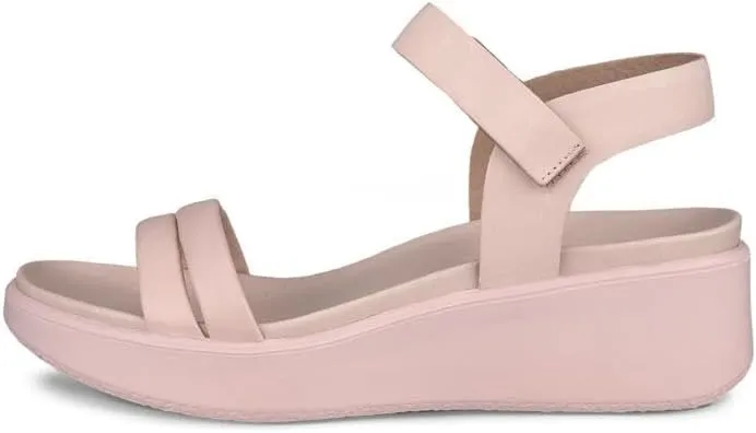 ECCO Women's Flowt Luxery Wedge Ankle Strap Sandal