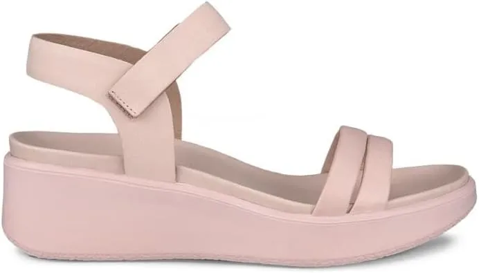 ECCO Women's Flowt Luxery Wedge Ankle Strap Sandal