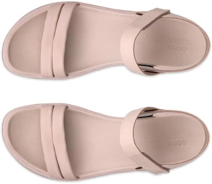 ECCO Women's Flowt Luxery Wedge Ankle Strap Sandal