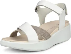 ECCO Women's Flowt Wedge Luxury Crossband Sandal