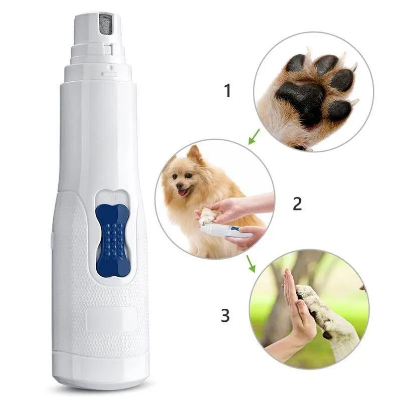 Electric Nail Grinder - Safe  Quiet Pet Grooming Tool