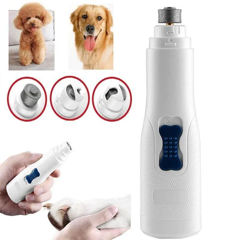 Electric Nail Grinder - Safe  Quiet Pet Grooming Tool