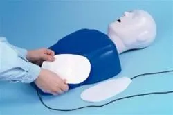 ElectroLast AED Trainer Foam Electrode Peel-Off Pads, Heartstream