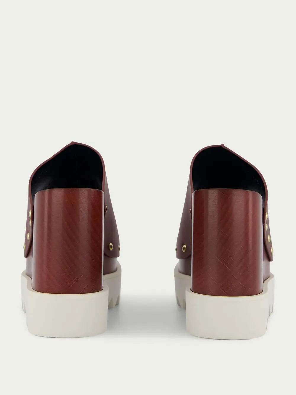 Elyse 80mm Studded Wedge Sandals