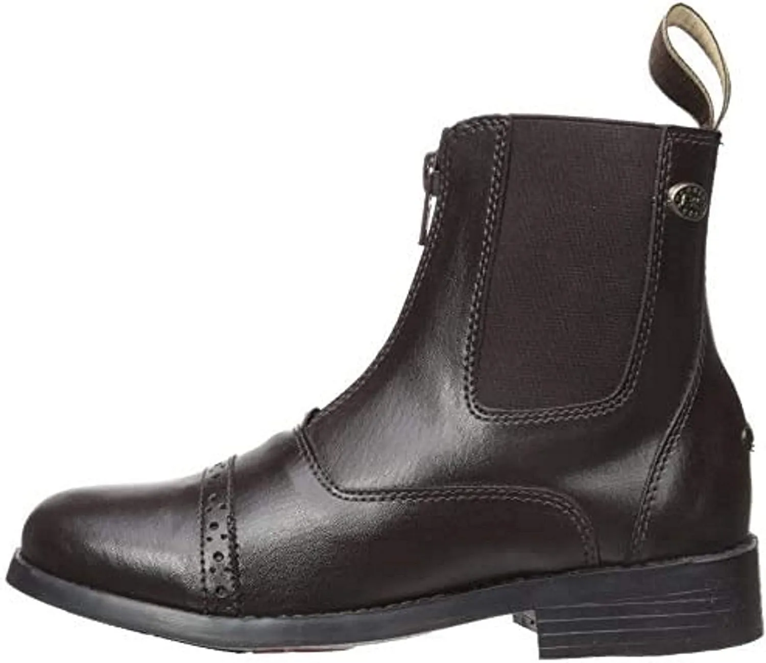 EQUISTAR Girl's All-Weather Synthetic Zip Paddock Boots