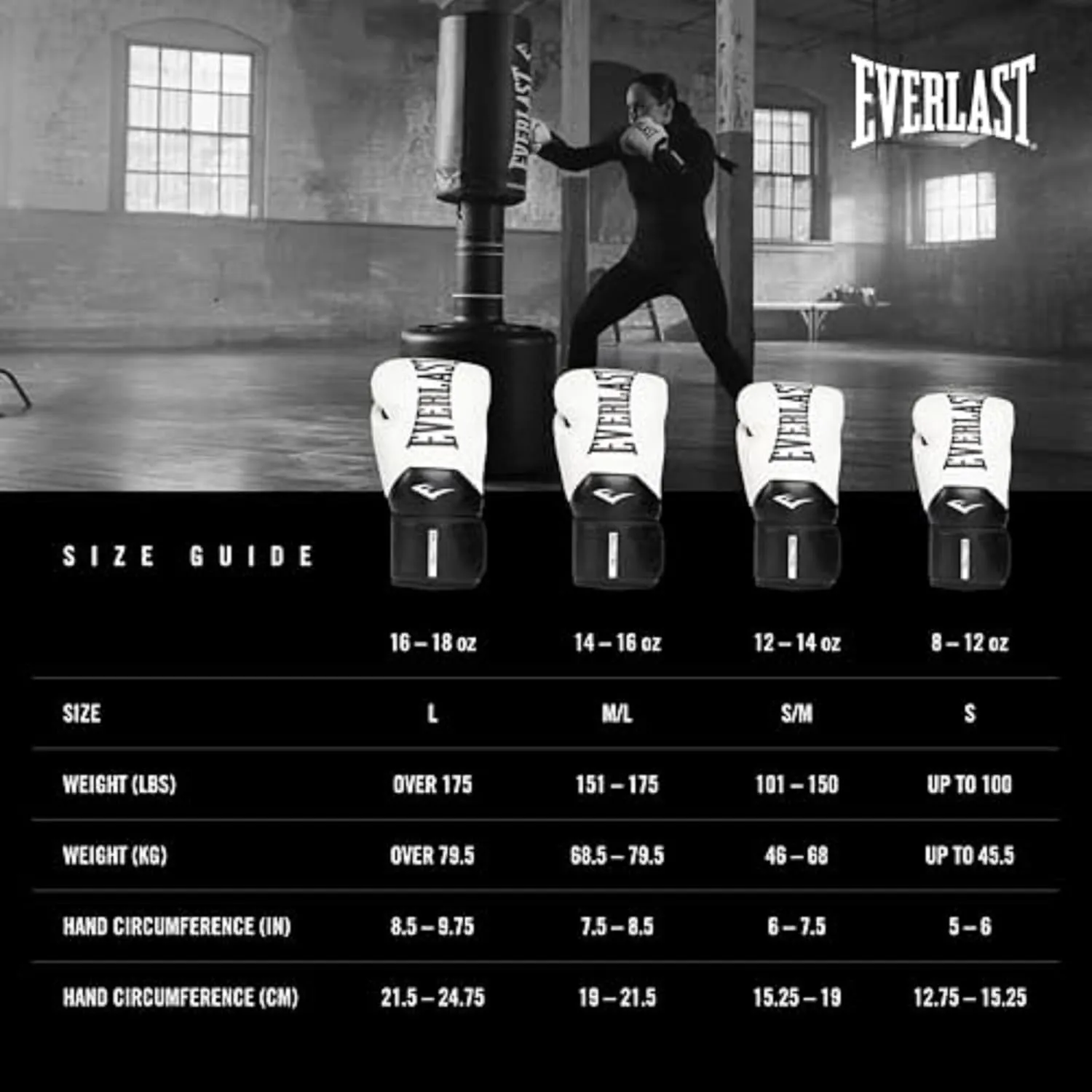 Everlast Elite 2 Boxing Gloves, Pro Training Gloves for Men and Women, Secure Fit Hook and Loop Closure & Ventilation, Heavy Bag & Speedbag Training.