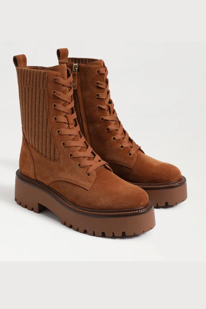 Evina Platform Combat Boot