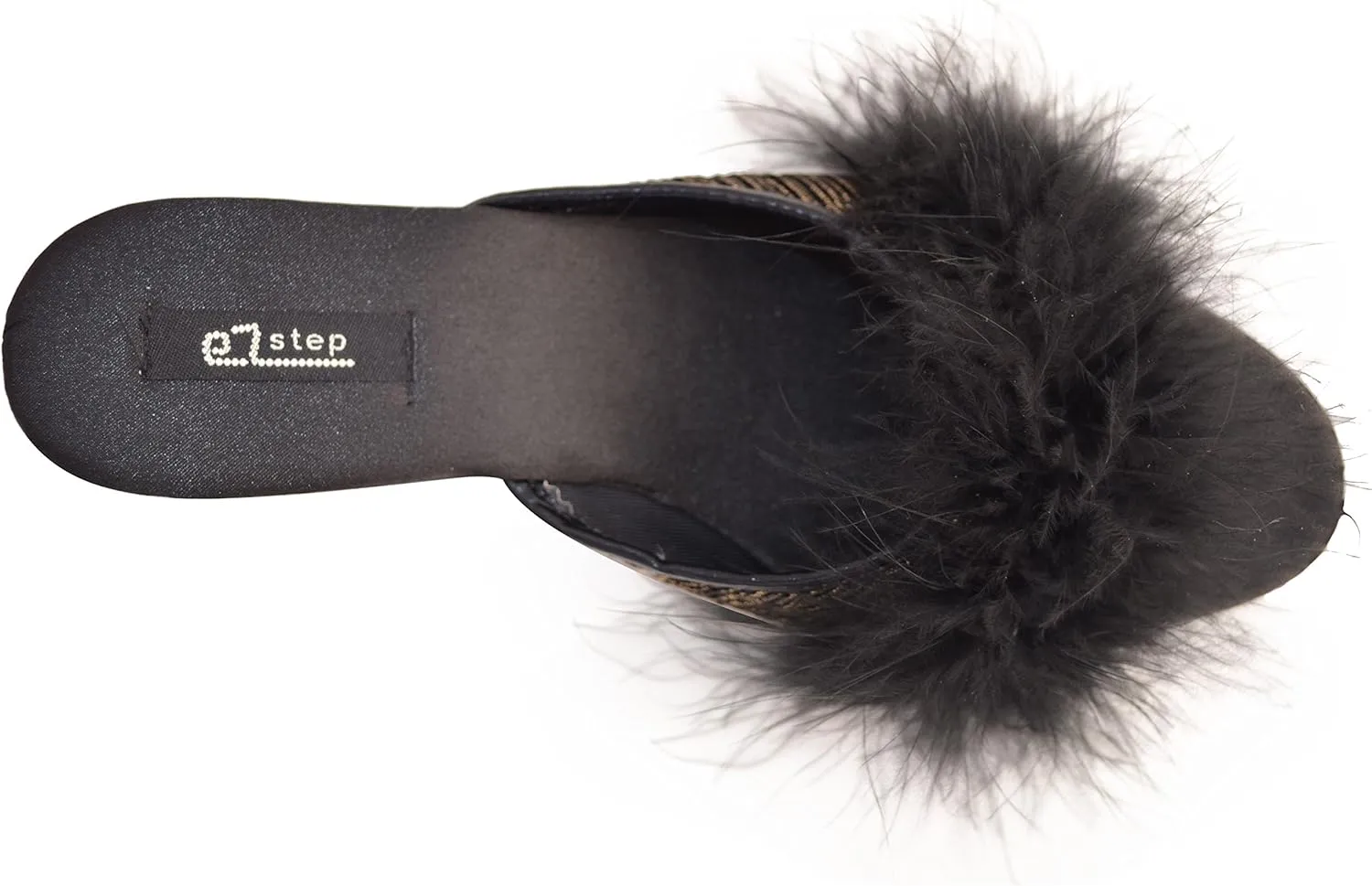 eZstep Women's Isabella Maribou Marabou Slippers