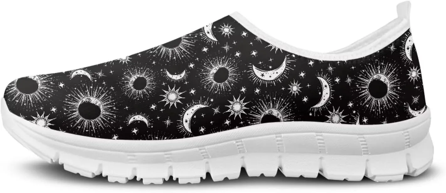 Fashion Slip On Walking Shoes for Women Ladies Casual Tennis Shoes