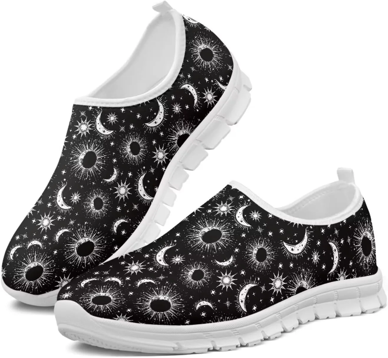 Fashion Slip On Walking Shoes for Women Ladies Casual Tennis Shoes