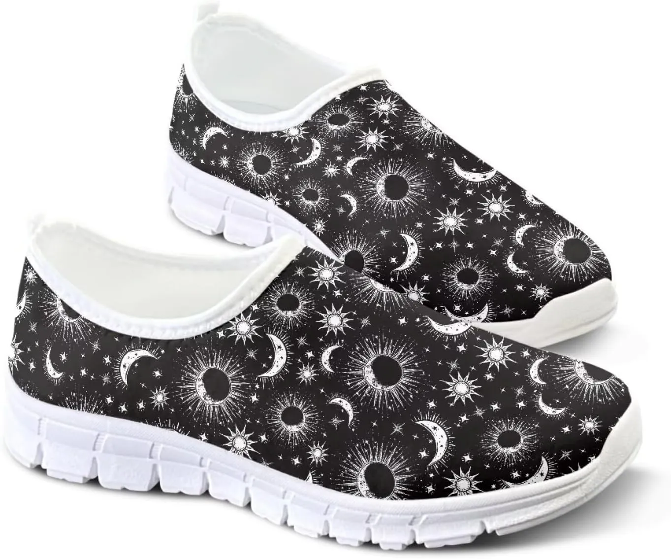 Fashion Slip On Walking Shoes for Women Ladies Casual Tennis Shoes