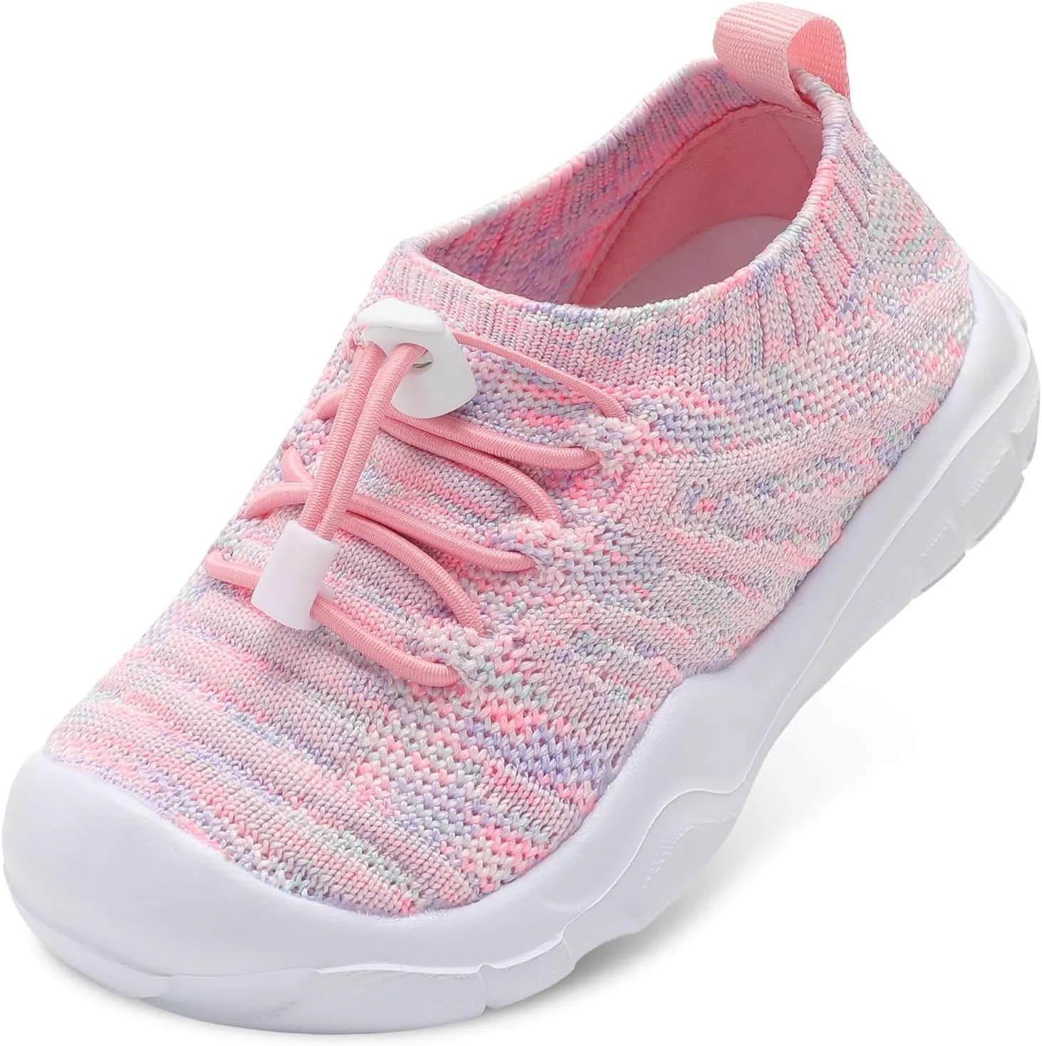 FEETCITY Toddler Slip On Shoes Boys Girls Wide Toddler Tennis Shoes Sports Walking Sneakers
