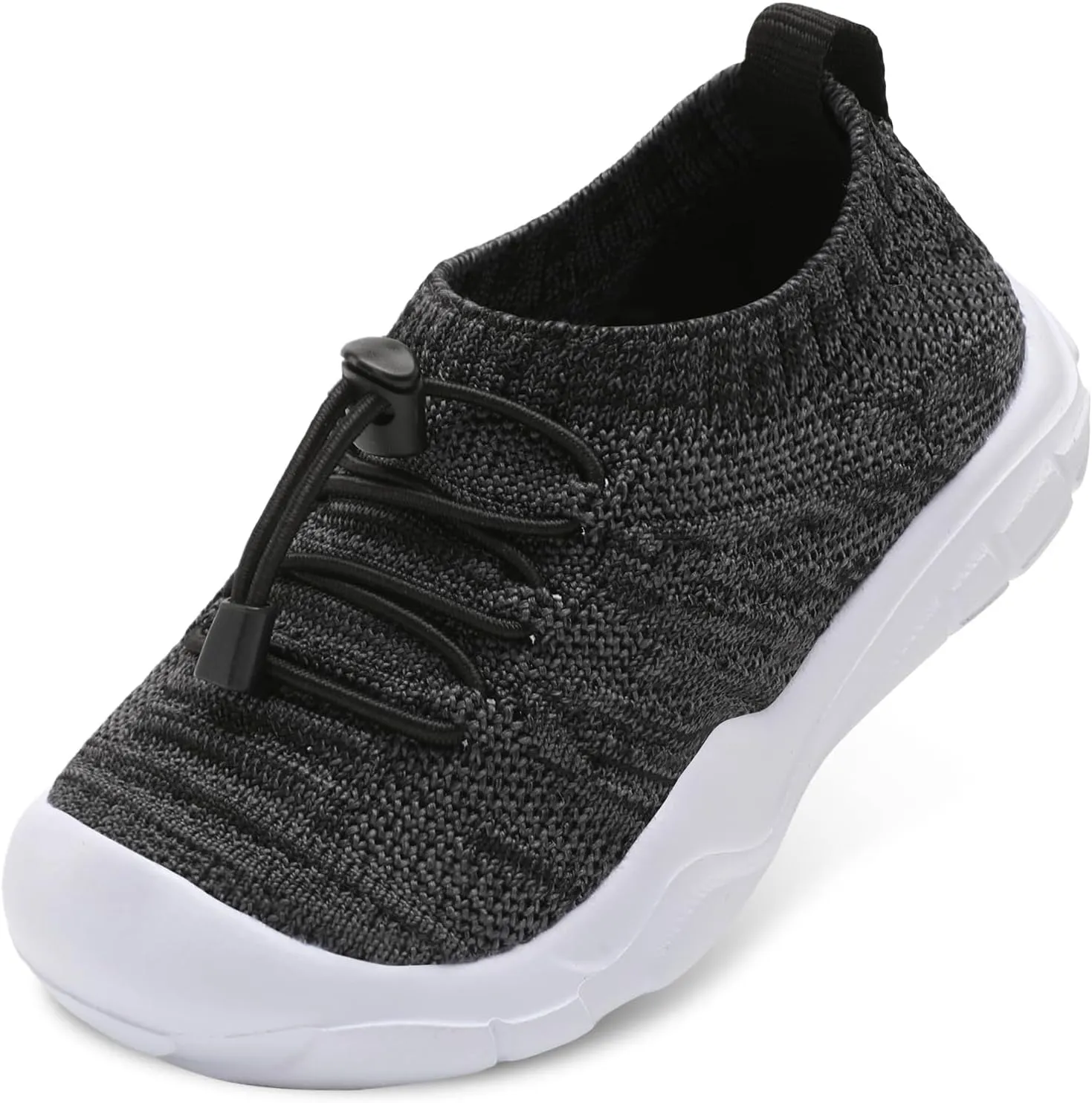 FEETCITY Toddler Slip On Shoes Boys Girls Wide Toddler Tennis Shoes Sports Walking Sneakers