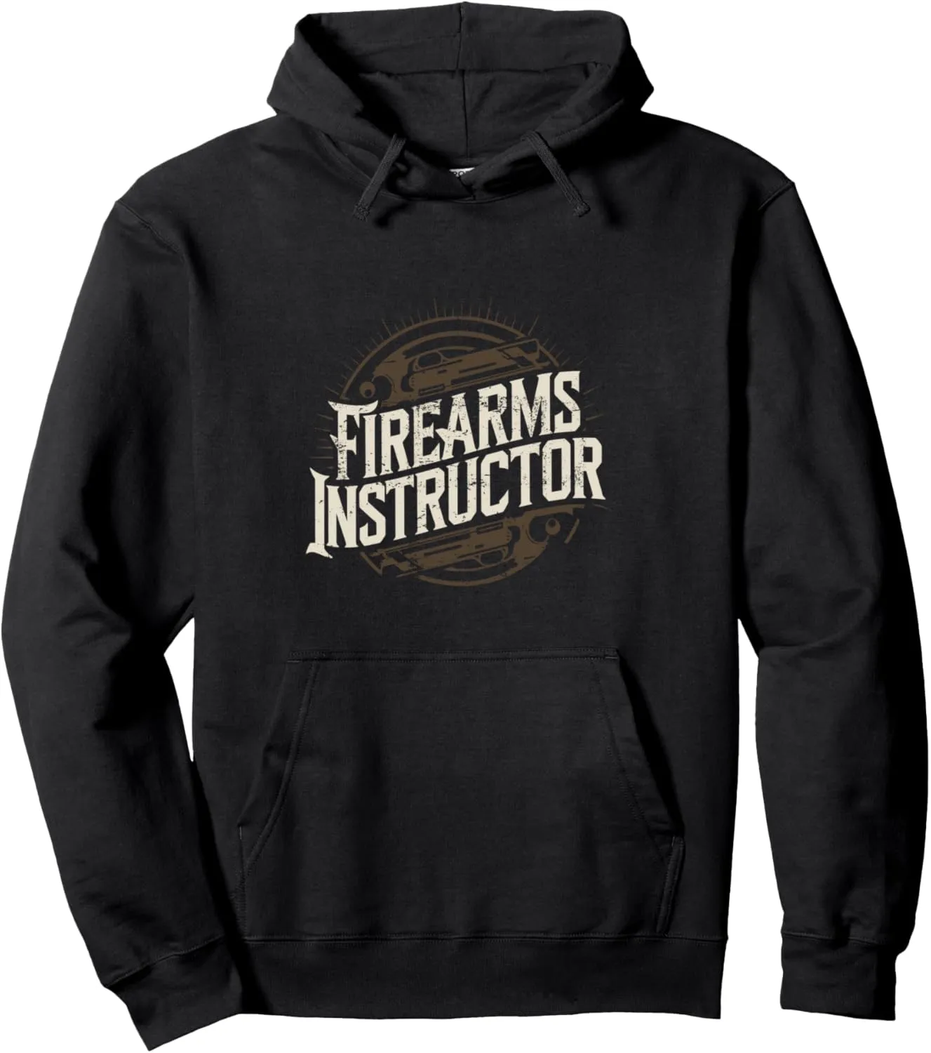 Firearms Instructor Funny Firearm Trainer Shooting Range Pullover Hoodie