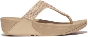 Fitflop Lulu Crystal Embellished Womens - Latte Beige - 37 EU