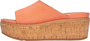 FitFlop Women's Eloise Cork-WRAP Suede Wedge Slides