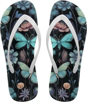 Flip Flops for Woman Casual Slip Ons Fashon Slim Thong Slide Sandals Anti Skid EVA Sole