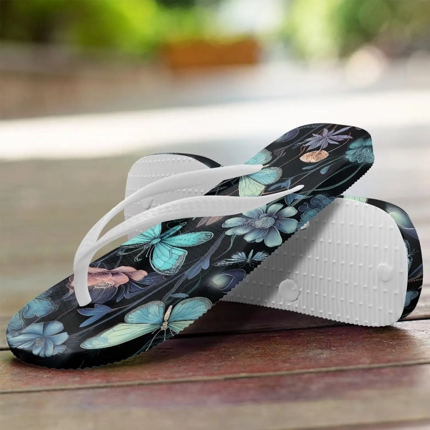 Flip Flops for Woman Casual Slip Ons Fashon Slim Thong Slide Sandals Anti Skid EVA Sole