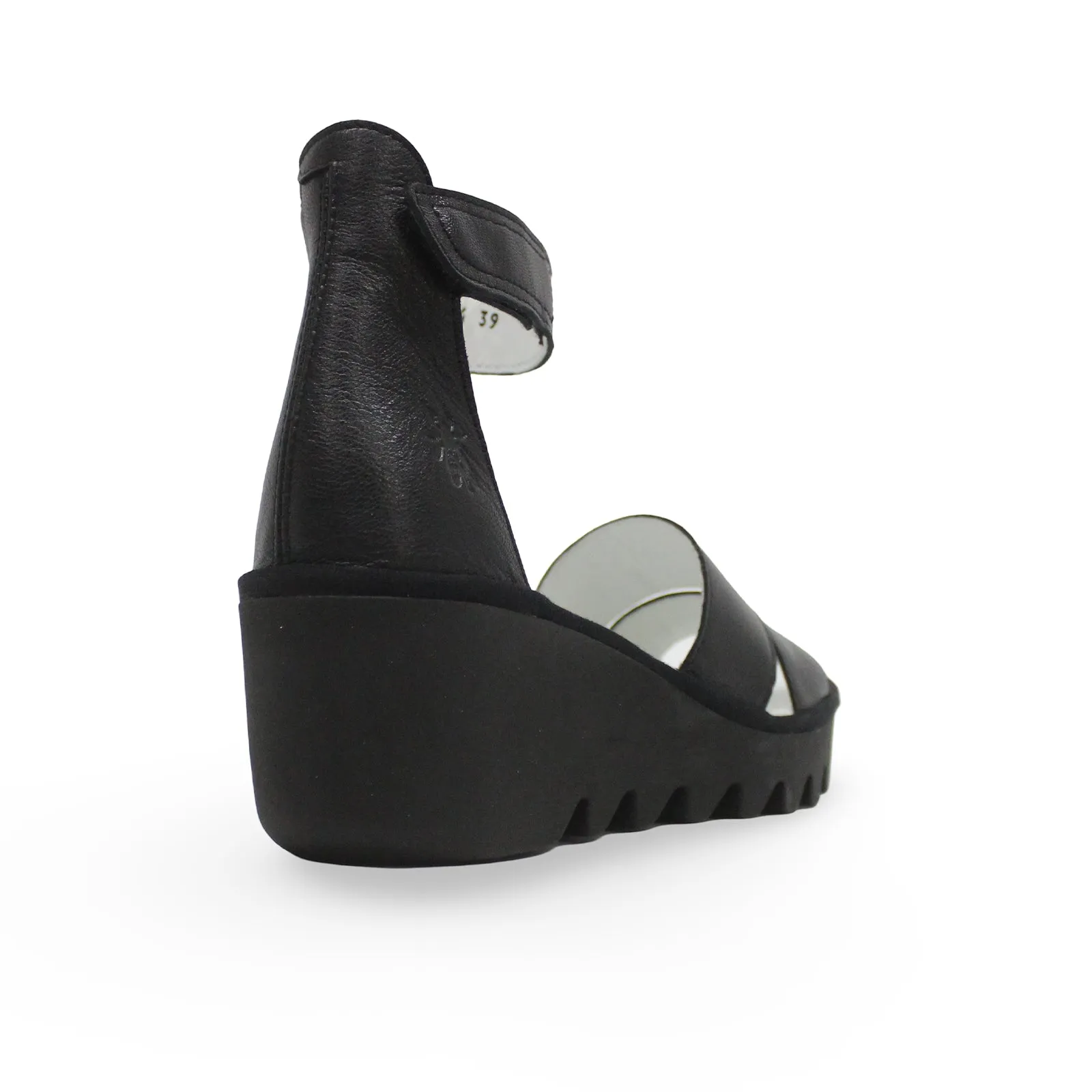 Fly London BONO290FLY Mousse Leather Women's Heels Sandals