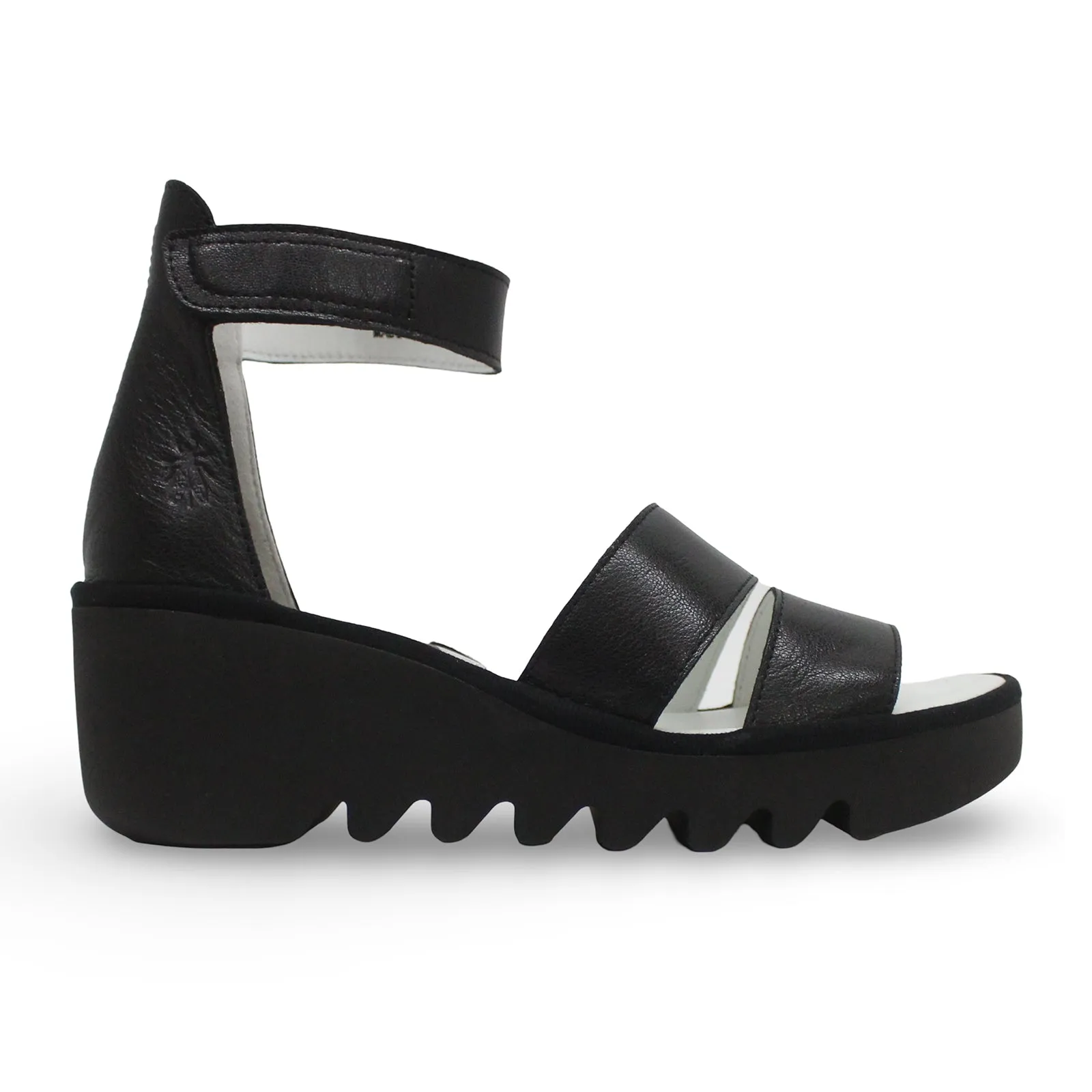 Fly London BONO290FLY Mousse Leather Women's Heels Sandals