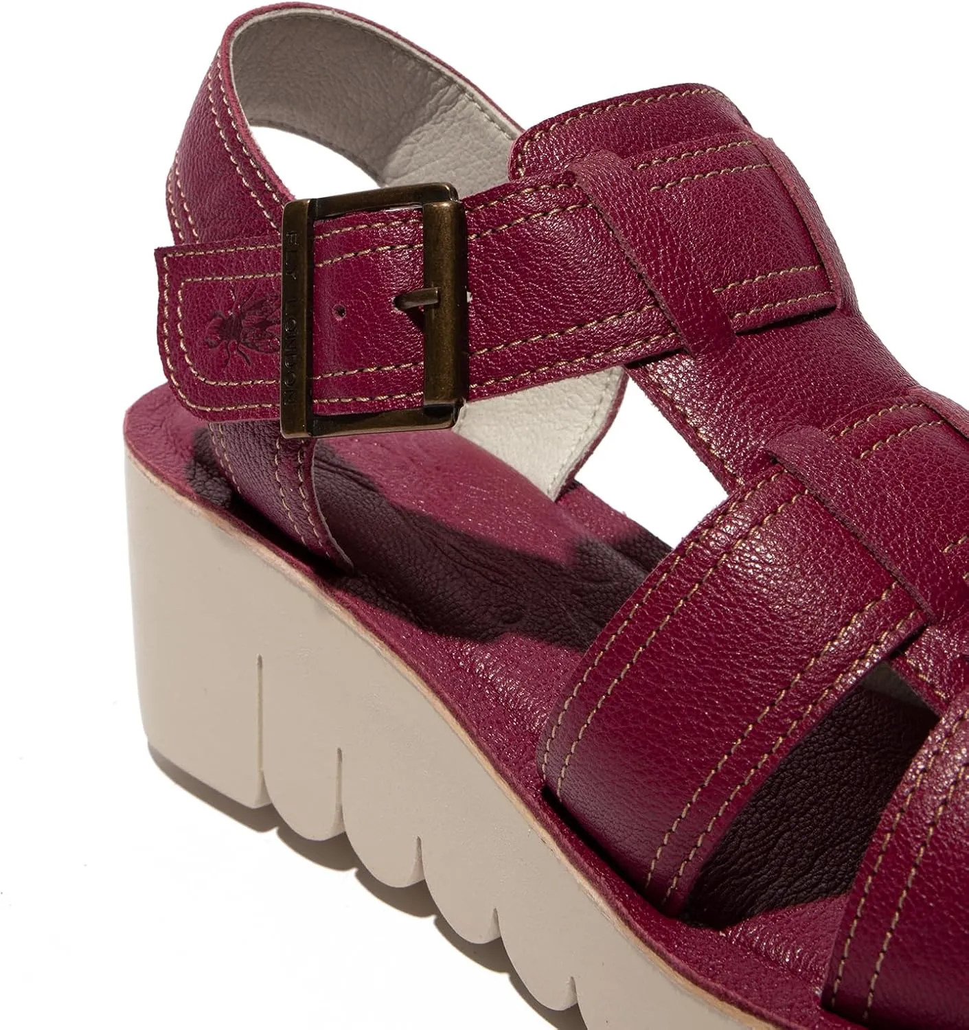 FLY London Women's Yudd236fly Wedge Sandal