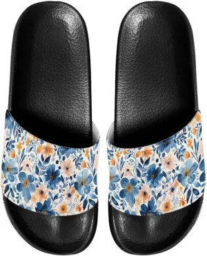 Footwear for Womens Open Toe Athletic Sandals Anti-Slip Sole Slide Sandals Pillow House Flat Shoes Comfoy