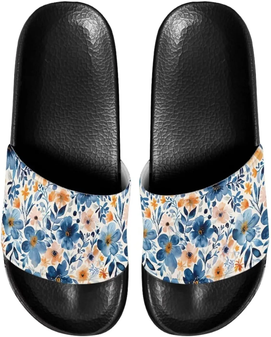 Footwear for Womens Open Toe Athletic Sandals Anti-Slip Sole Slide Sandals Pillow House Flat Shoes Comfoy