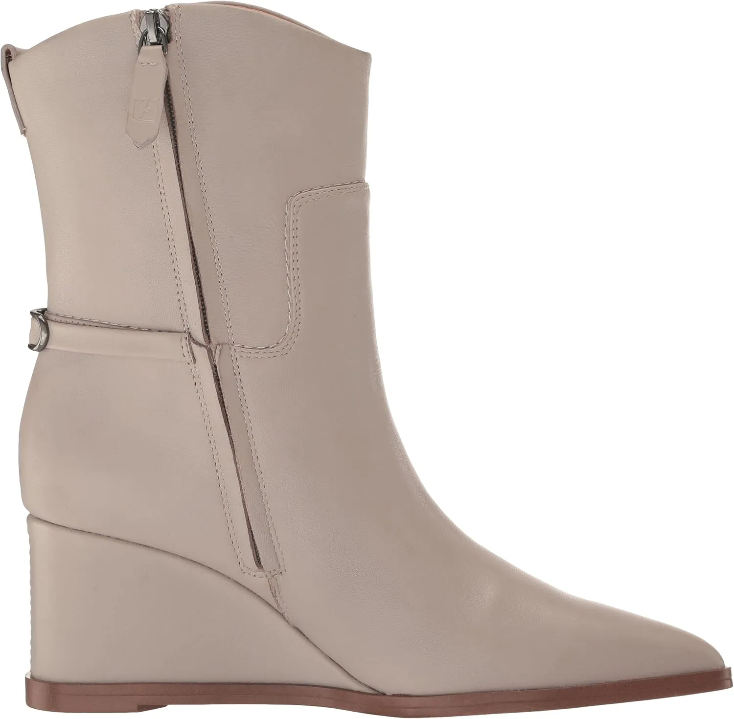 Franco Sarto Women's Etta Pointed Toe Wedge Booties Ankle Boot
