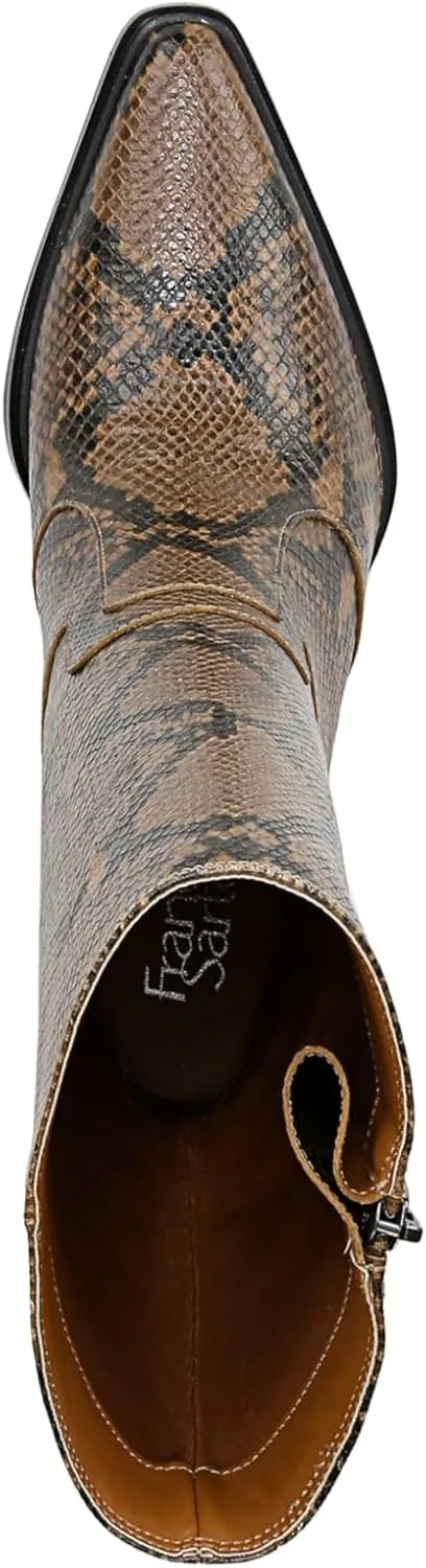 Franco Sarto Womens Jaxon Mid Calf Heeled Boot