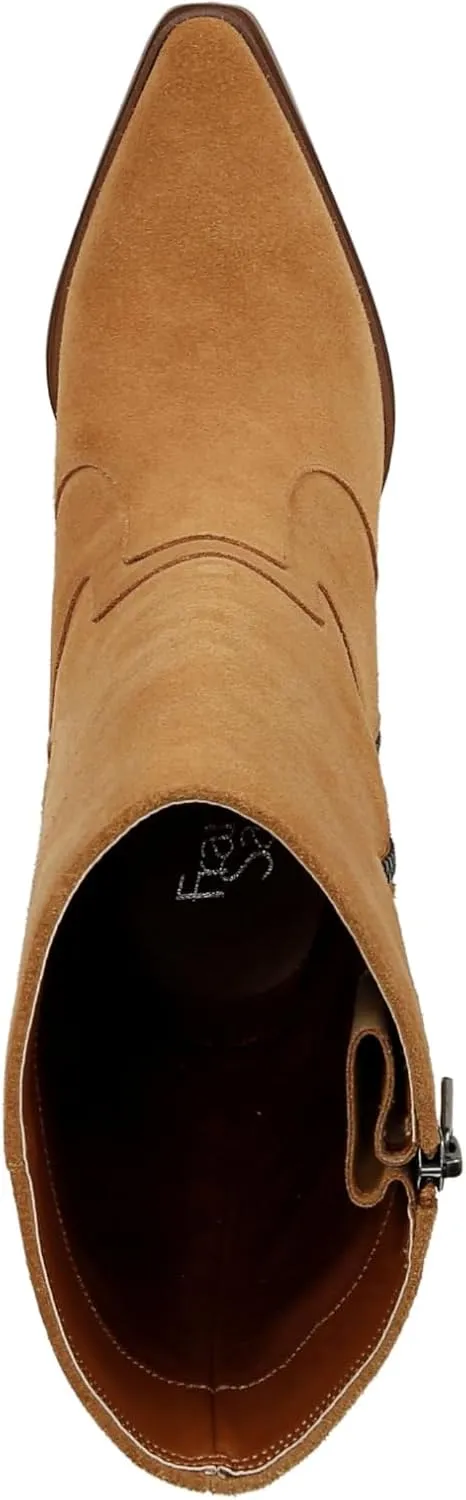 Franco Sarto Womens Jaxon Mid Calf Heeled Boot