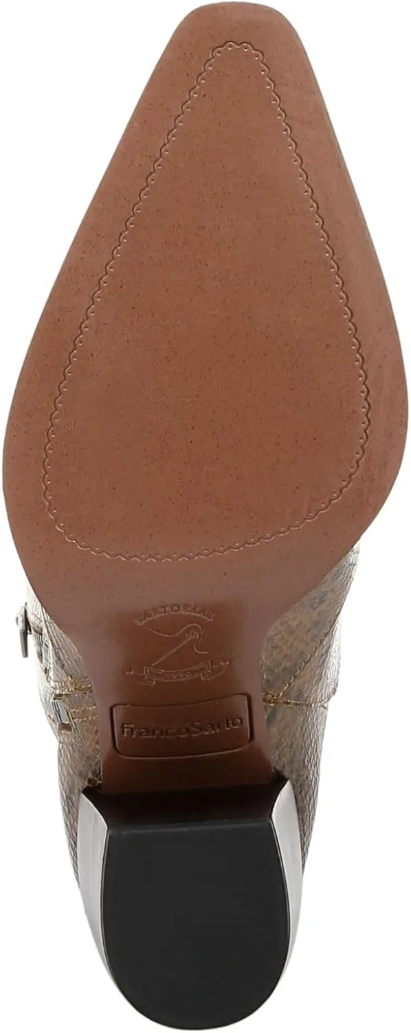 Franco Sarto Womens Jaxon Mid Calf Heeled Boot
