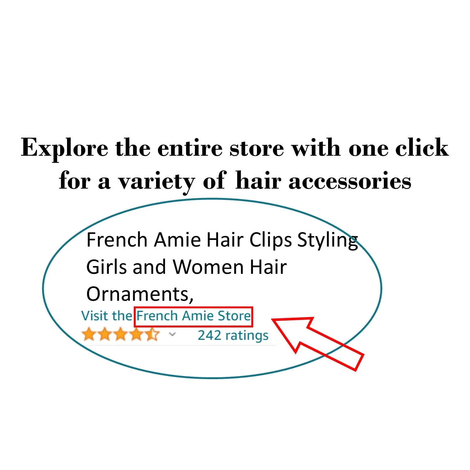 French Amie Clic Clac Large Handmade Celluloid Acetate Set of 2 Snap Hair Clips No Slip Side Slide-in Barrette for Women and Girls (Glossy Golden)