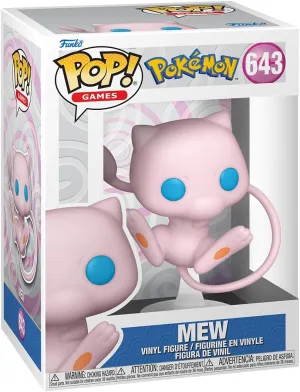 Funko Pop! Games: Pokemon - Mew - Collectible Vinyl Figure - Gift Idea - Official Products - Toys for Children and Adults - Video Games Fans